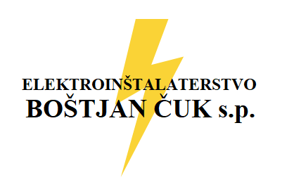 ELEKTROINŠTALATERSTVO BOŠTJAN ČUK s.p.